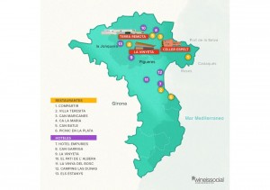 enoturismo emporda mapa