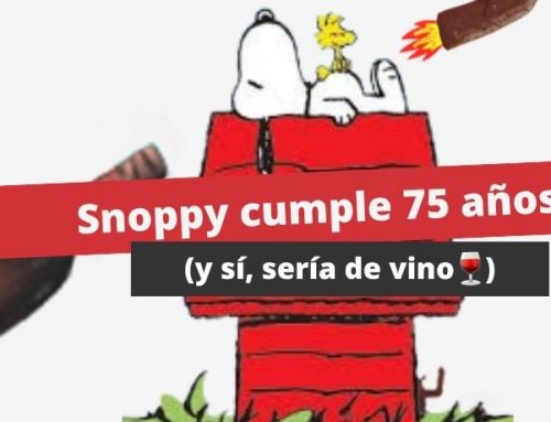 Snoopy cumple 75 años (y sí, sería de vino)